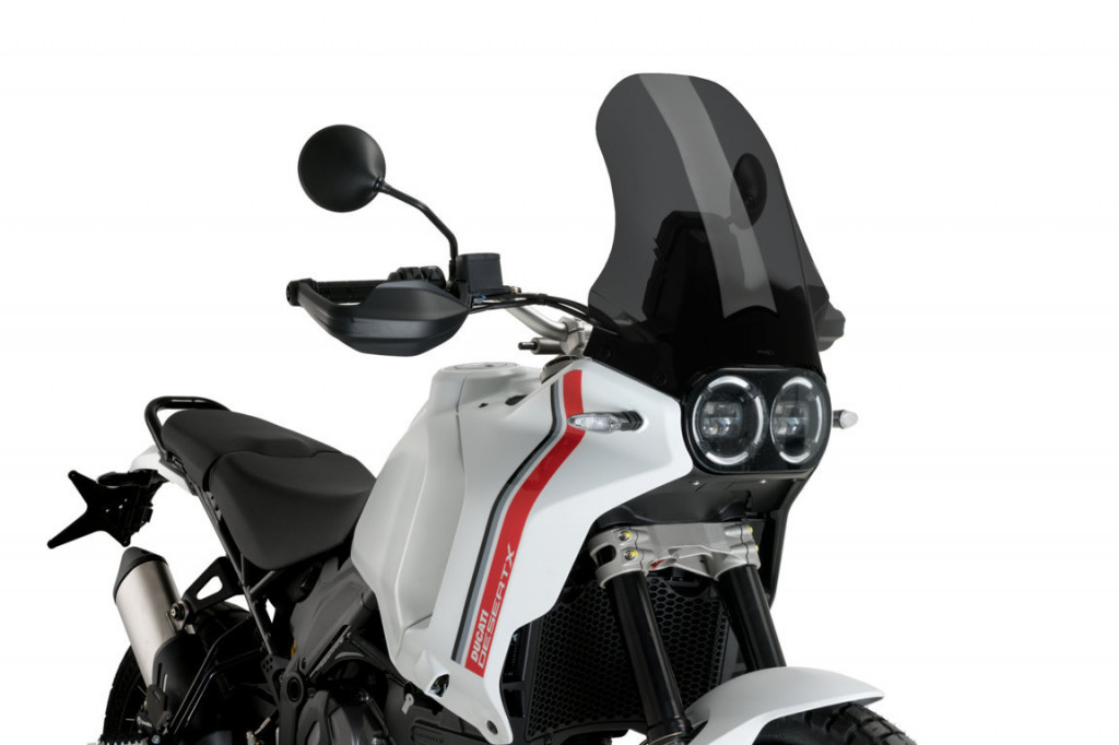 Windscreen PUIG TOURING 21437F dark smoke