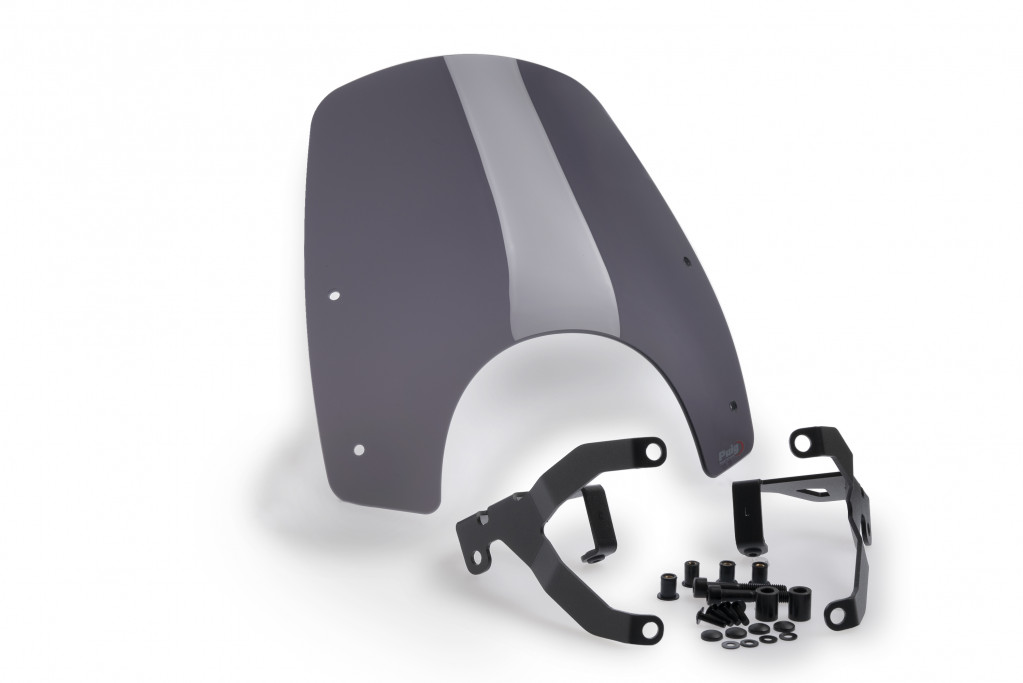 Windshield PUIG NEW GEN. SPORT 21634F dark smoke
