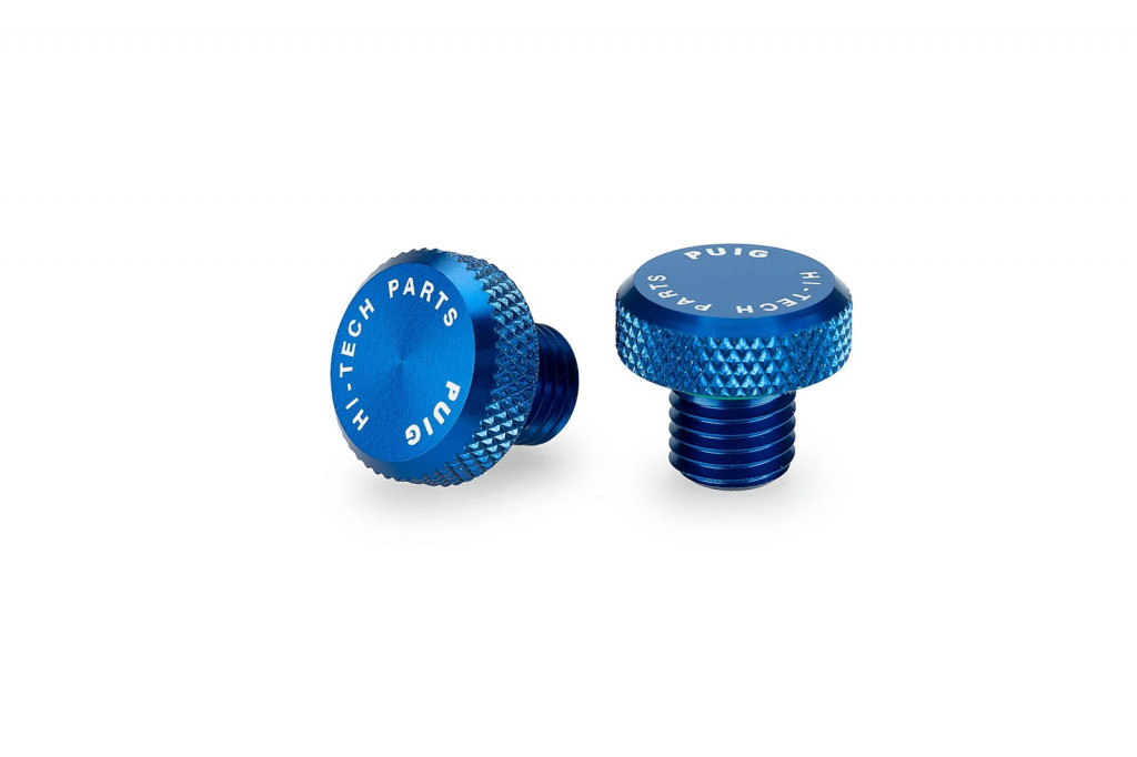 Mirror hole screw plug PUIG 21808A plavi