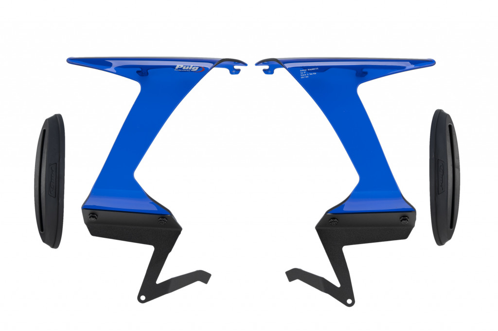 Side spoilers PUIG RACE 21858A plavi