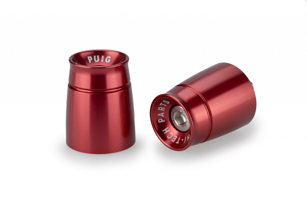 Bar ends PUIG SPORT 22095R crven