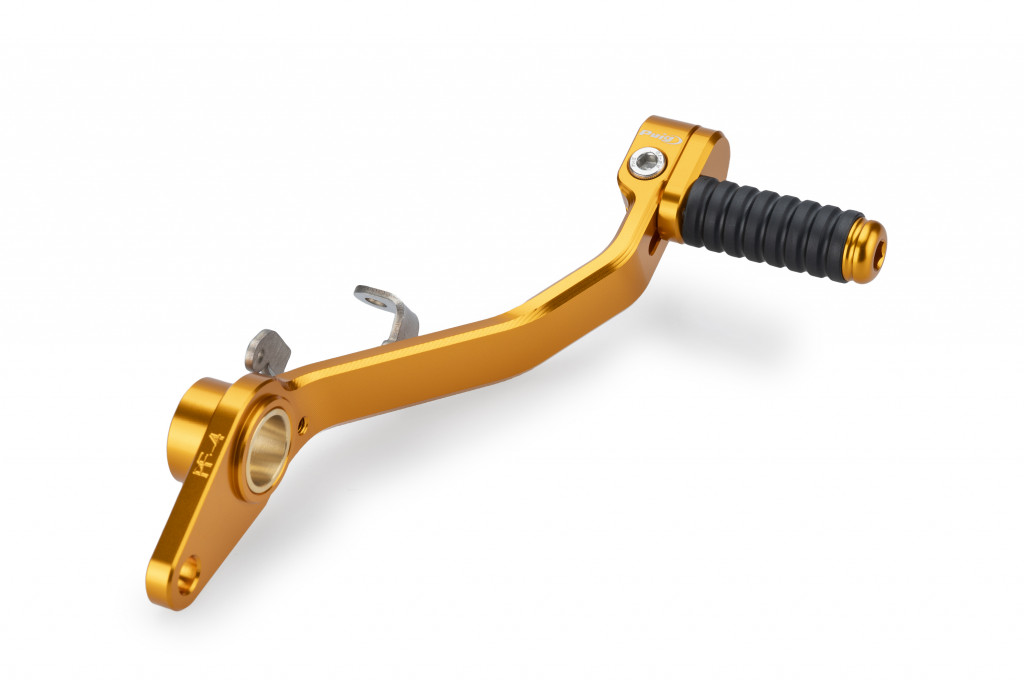 Brake foot pedal PUIG 22122O zlato adjustable