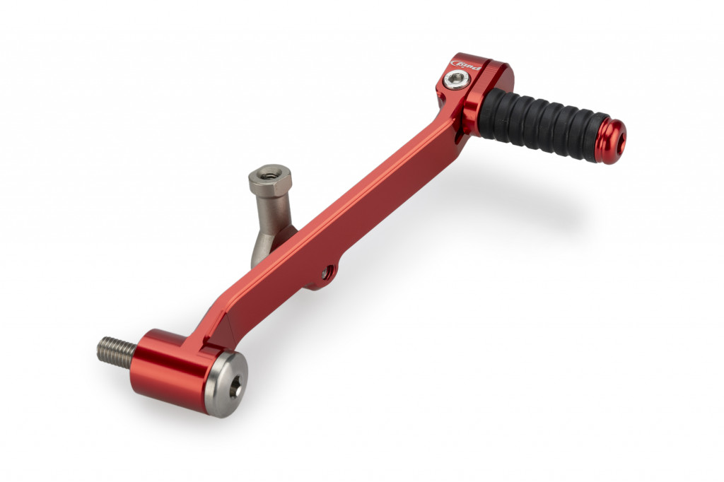 Gear shift pedal PUIG 22123R crven adjustable