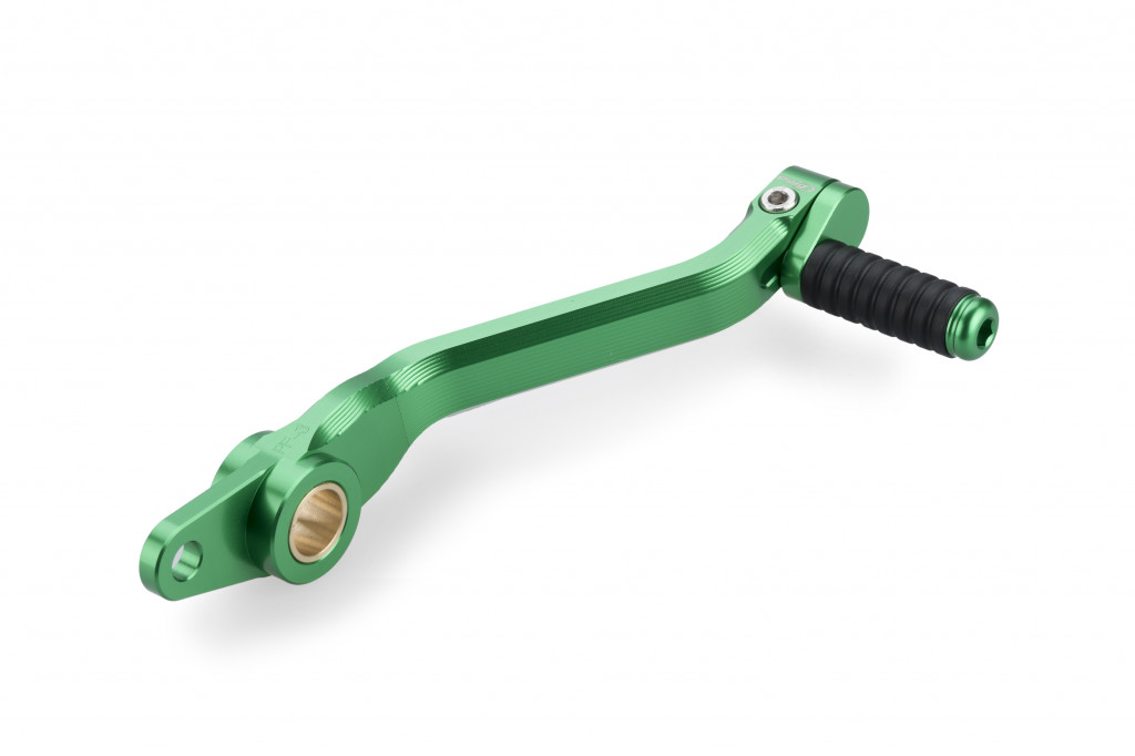 Brake foot pedal PUIG 22124V green adjustable
