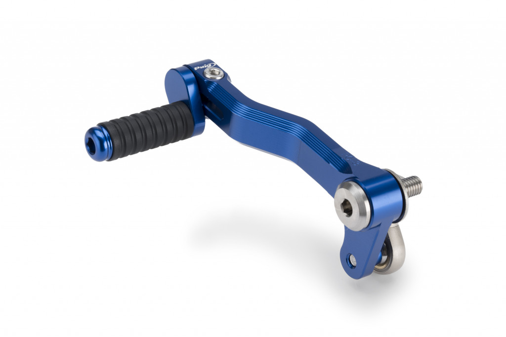 Gear shift pedal PUIG 22125A plavi adjustable