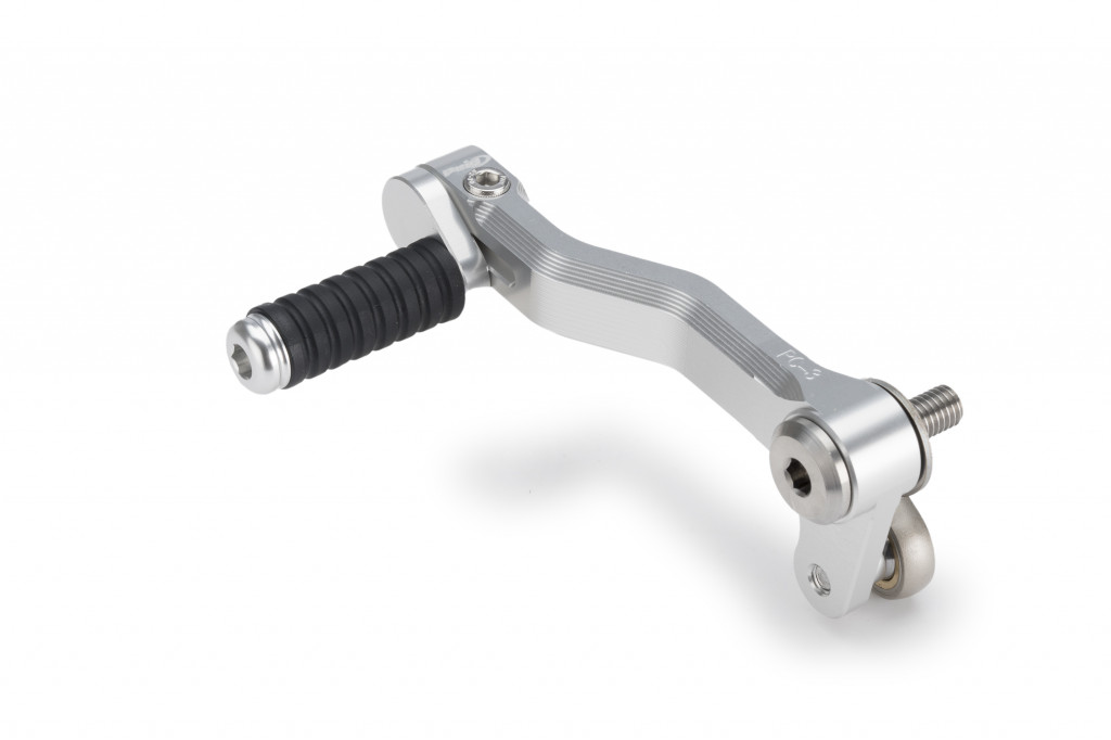 Gear shift pedal PUIG 22125P silver adjustable