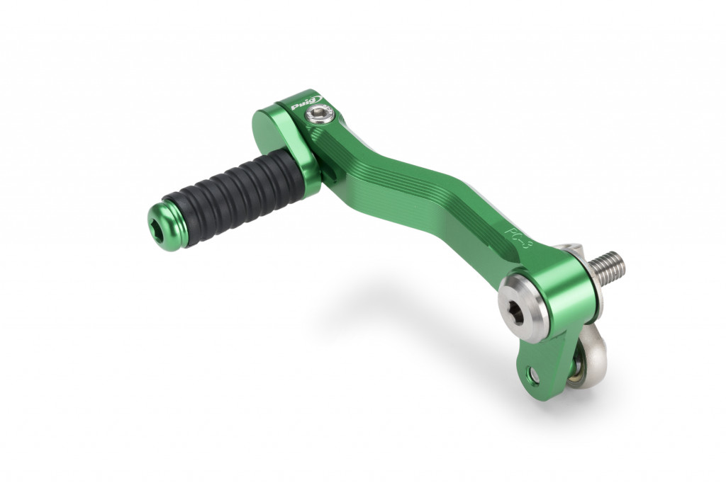 Gear shift pedal PUIG 22125V green adjustable