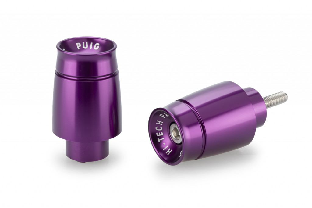 Bar ends PUIG SPORT 22127L purple