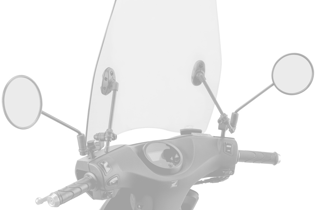 Windshield PUIG URBAN 22155W transparent