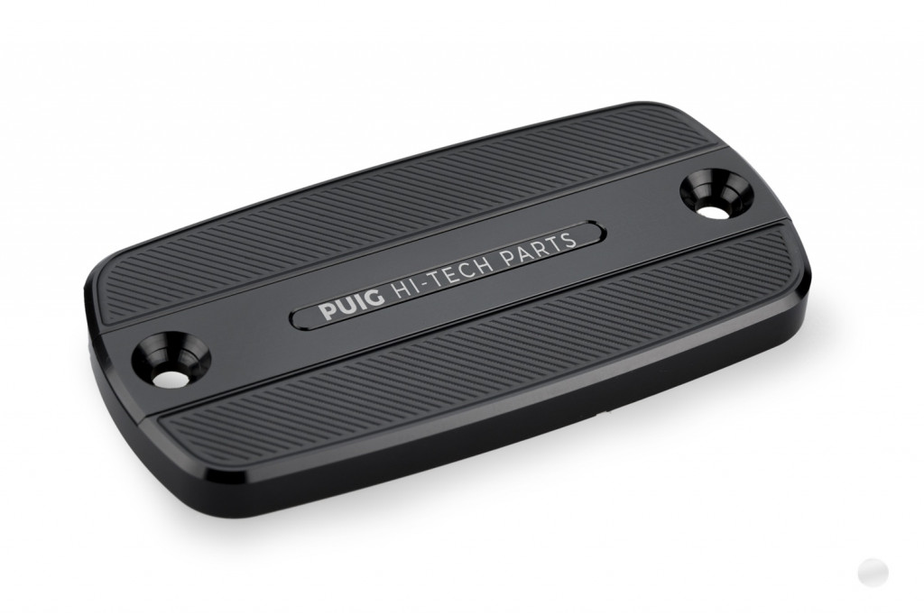Brake tank cover PUIG 22167P silver