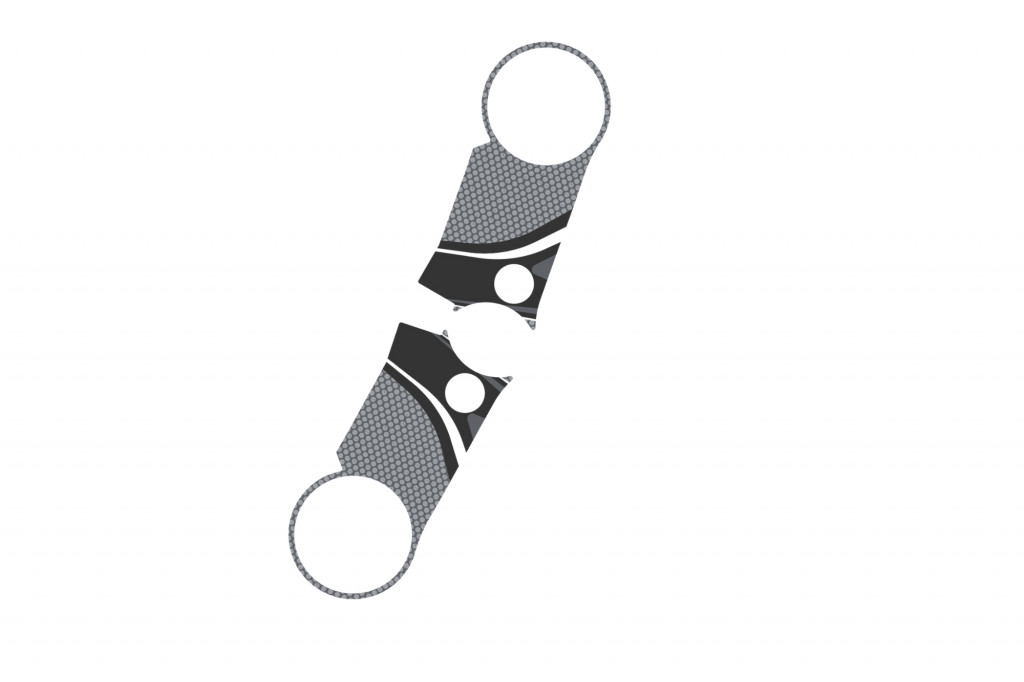 Yoke protector PUIG RADIKAL 22200U grey