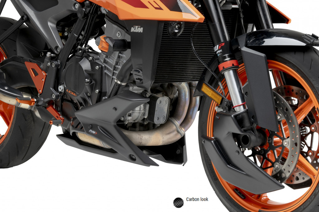 Engine spoiler PUIG 22228C carbon look