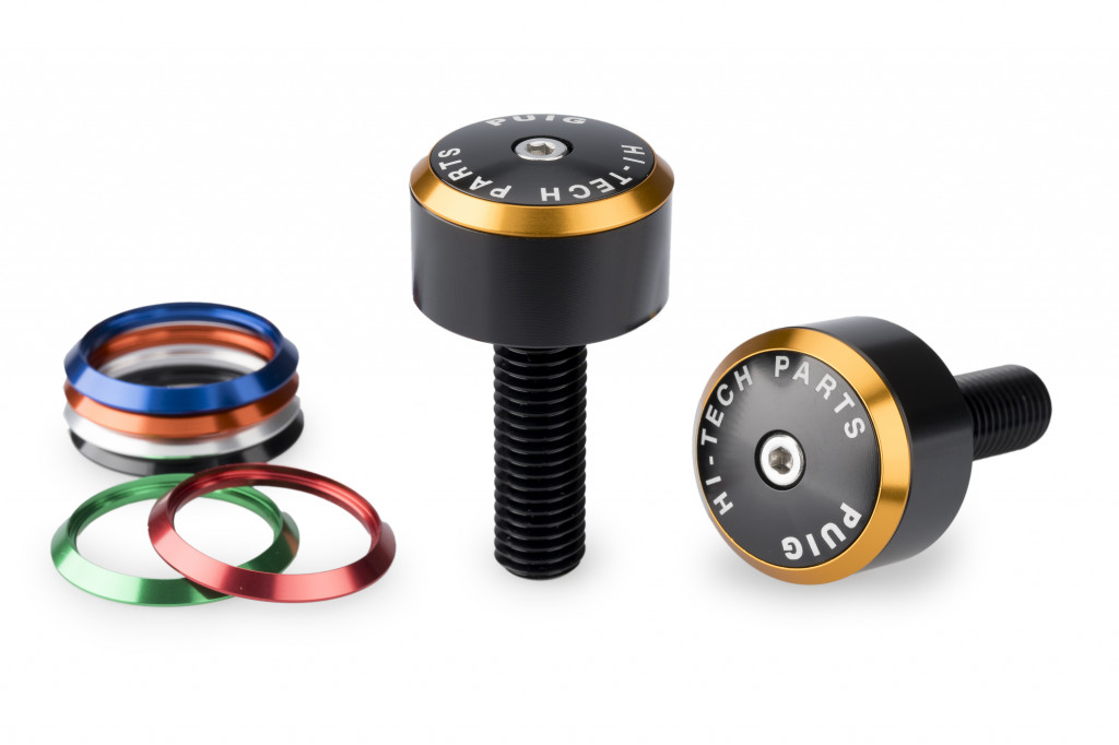 Bar ends PUIG BALANCE 22280N Crni