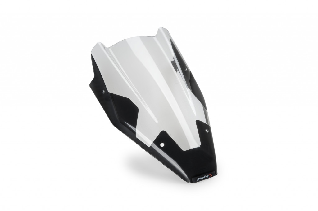 Headlight protector PUIG Pista 2 22303W transparent