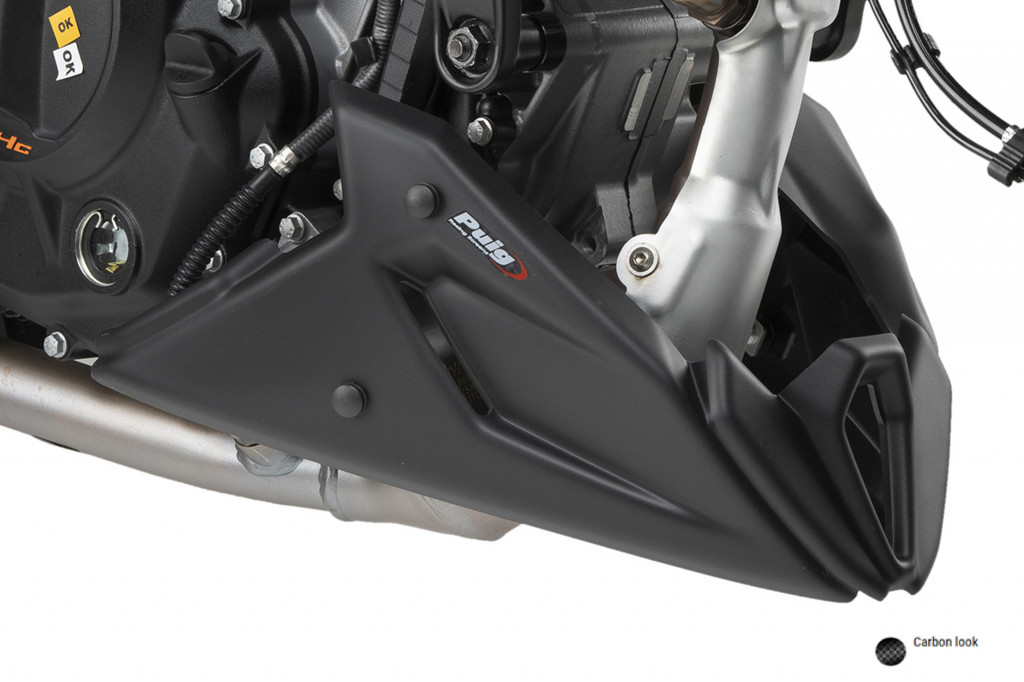 Engine spoiler PUIG 22332C carbon look