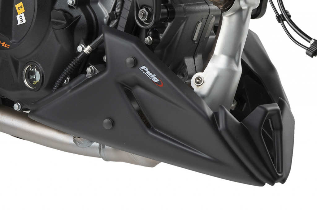 Engine spoiler PUIG 22332J matt black