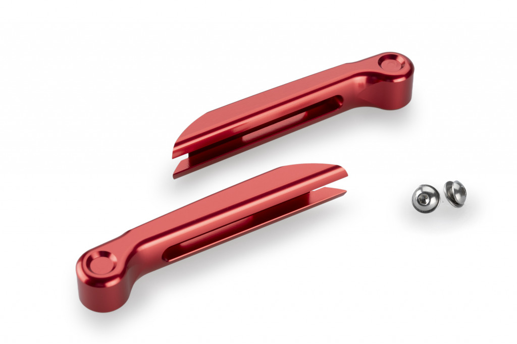 Lever extender set PUIG 4.0 22337R crven