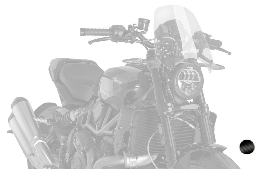 Windshield PUIG NEW GEN. SPORT 22348J matt black