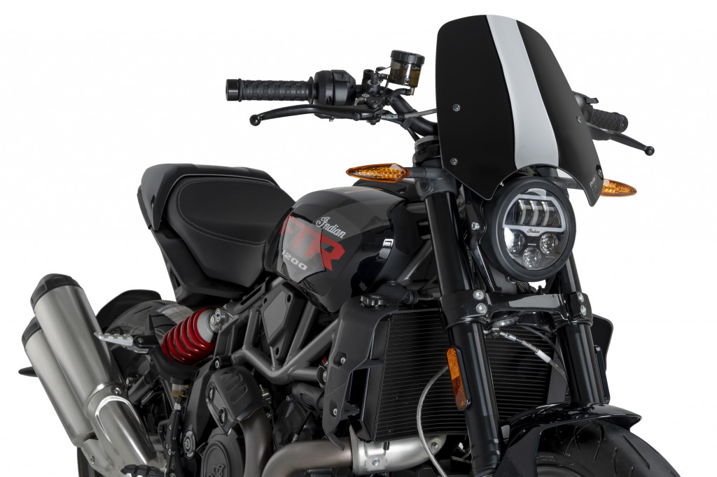 Windshield PUIG NEW GEN. SPORT 22348N Crni