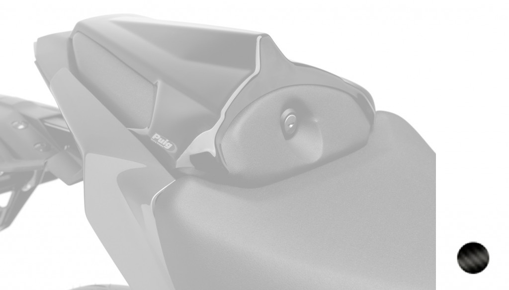 Rear seat cowls PUIG 22354J matt black