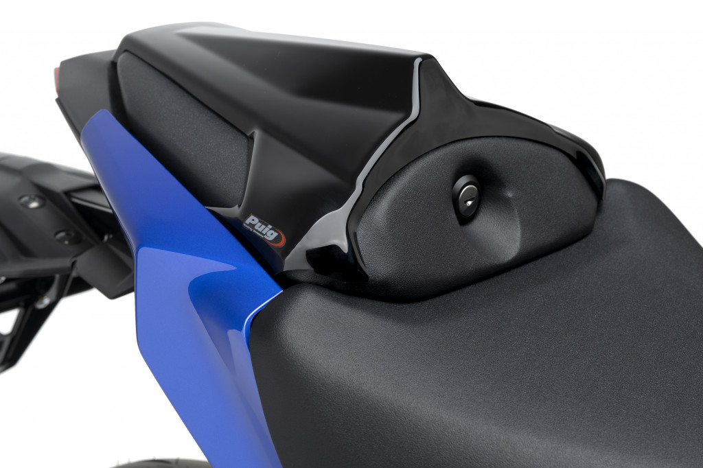 Rear seat cowls PUIG 22354N Crni