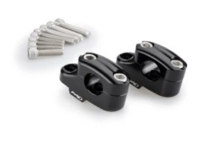 Risers PUIG PULLBACK 22360N Crni height 25mm, d 29mm, back 16mm
