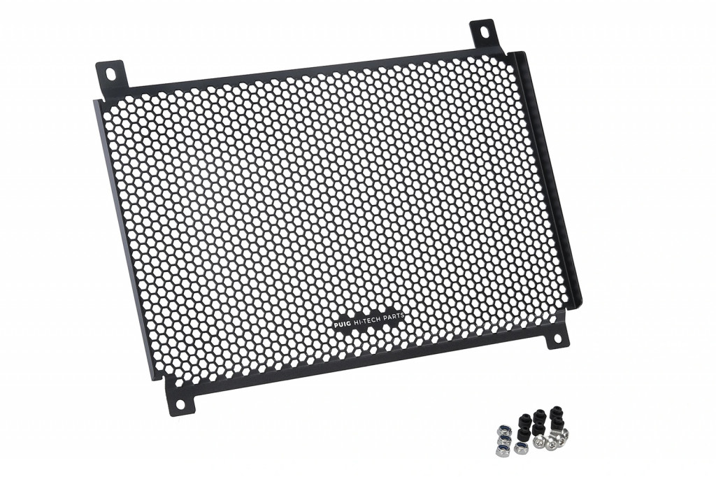 Radiator cover PUIG 22372N Crni
