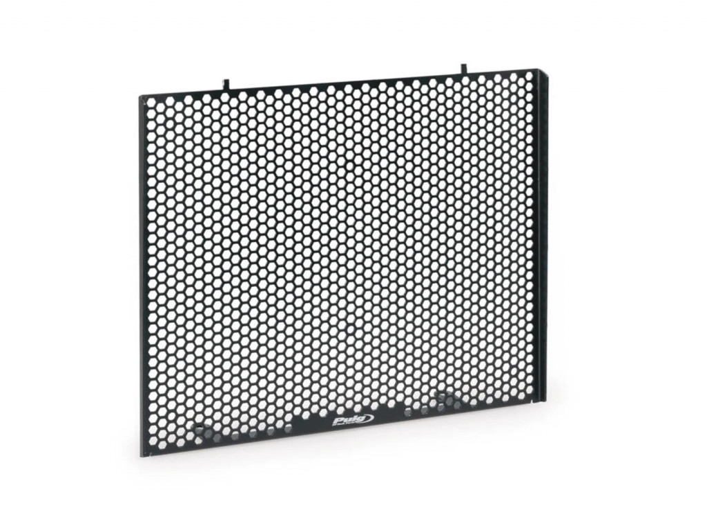 Radiator cover PUIG 22374N Crni