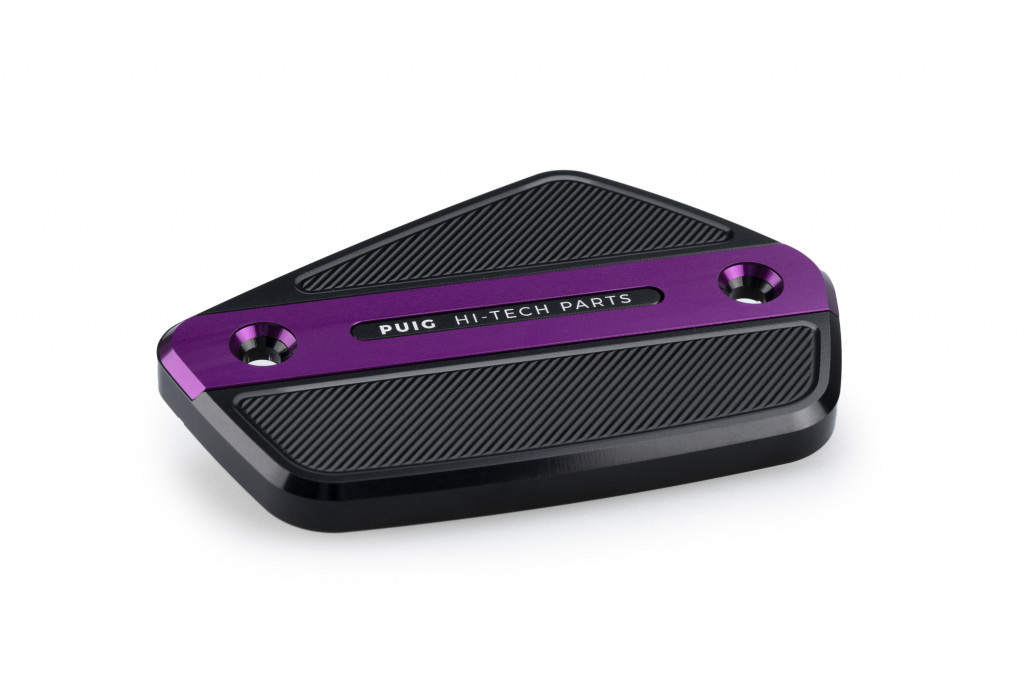 Brake tank cover PUIG 22397L purple