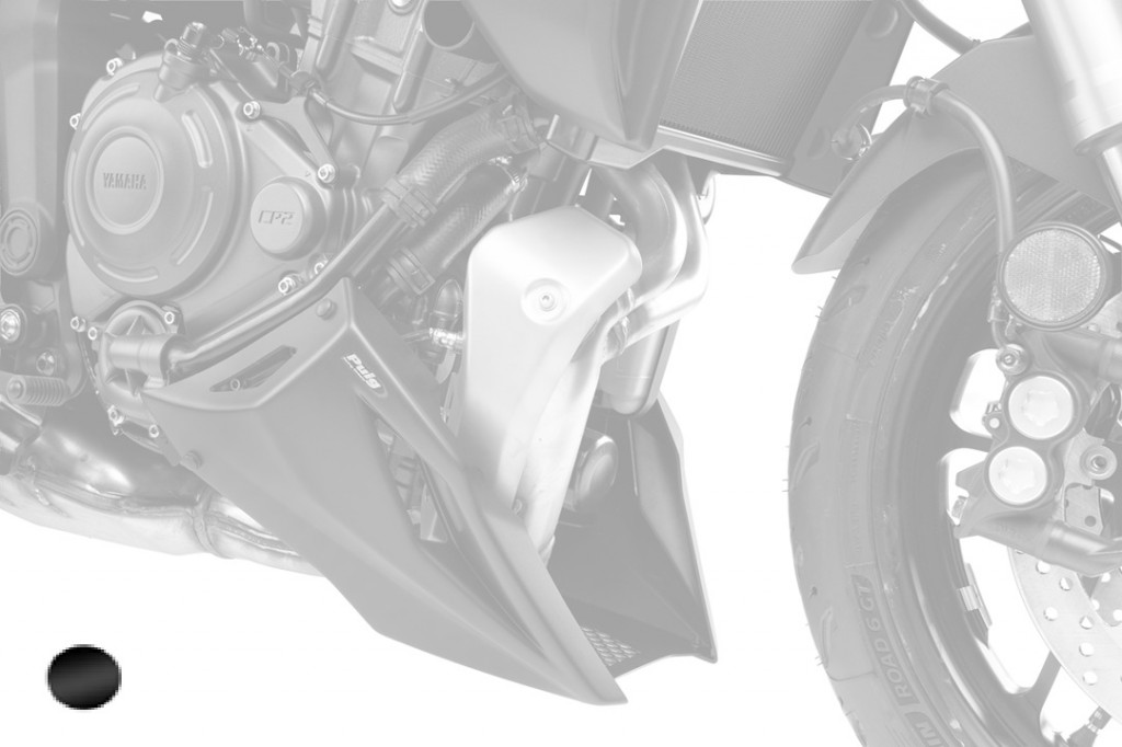Engine spoiler PUIG 22415N Crni