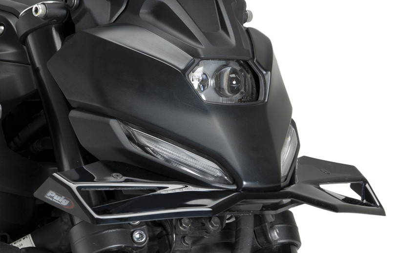 Frontal spoilers PUIG NAKED 22417N Crni