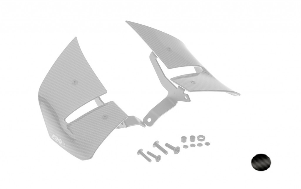 Spoilers PUIG D12 22445J matt black