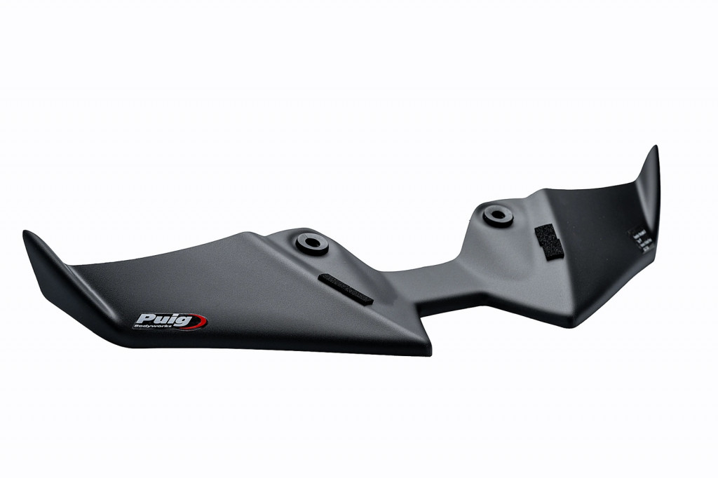 Frontal spoilers PUIG DOWNFORCE 22446J matt black