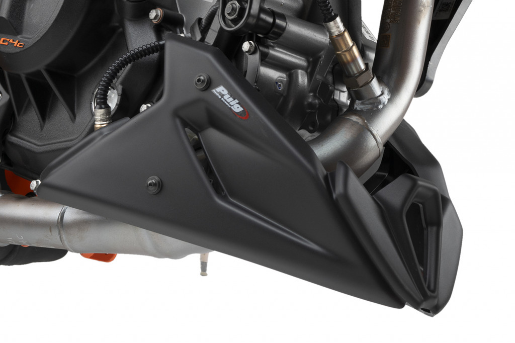 Engine spoiler PUIG 22469J matt black