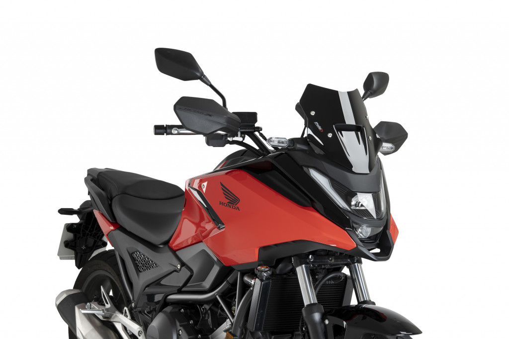 Windscreen PUIG SPORT 22509N Crni