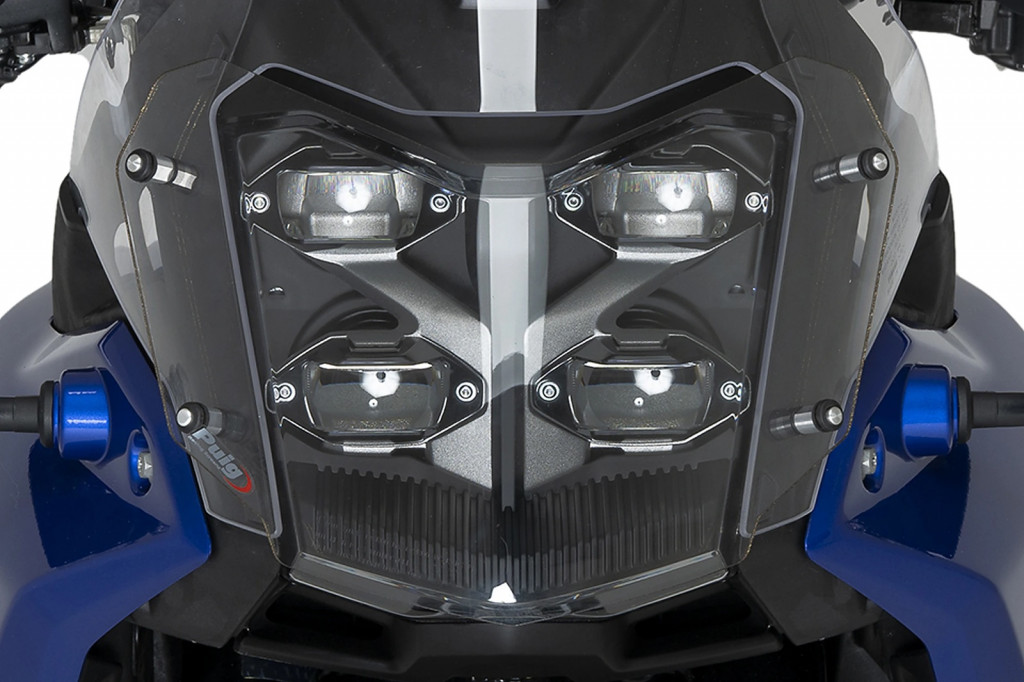 Headlight protector PUIG 22518W transparent