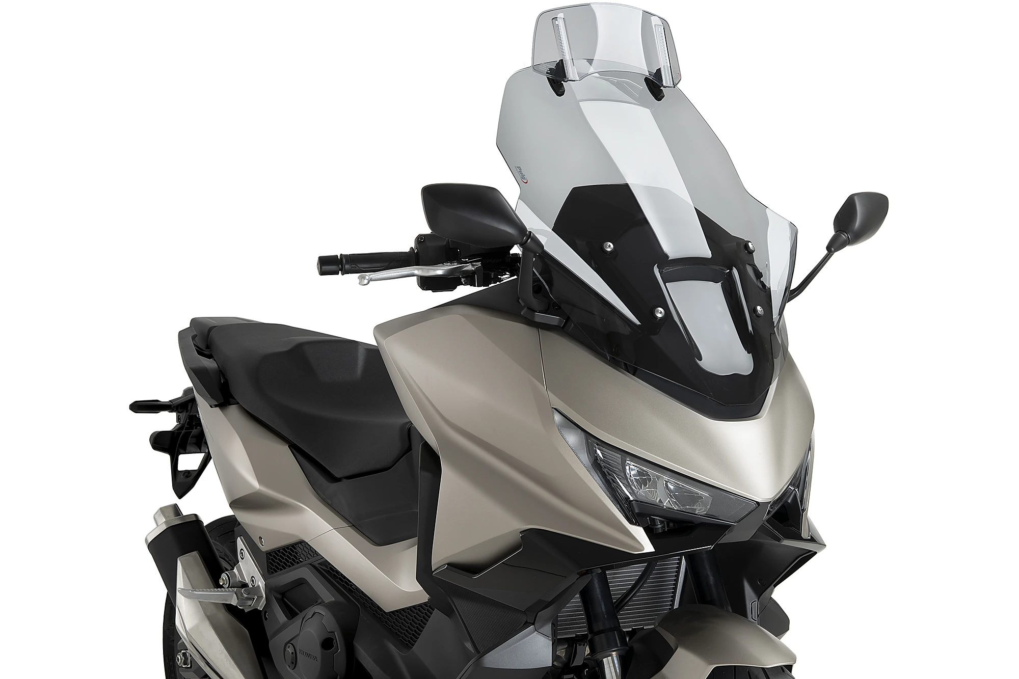 Windshield PUIG V-TECH LINE TOURING WITH VISOR 22627H smoke