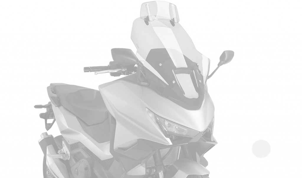 Windshield PUIG V-TECH LINE TOURING WITH VISOR 22627W clear