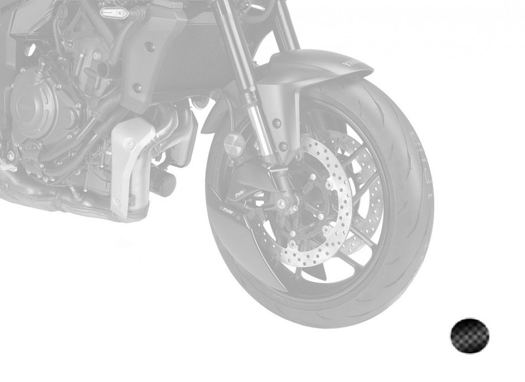 Aero wheel deflector PUIG 22657C carbon look