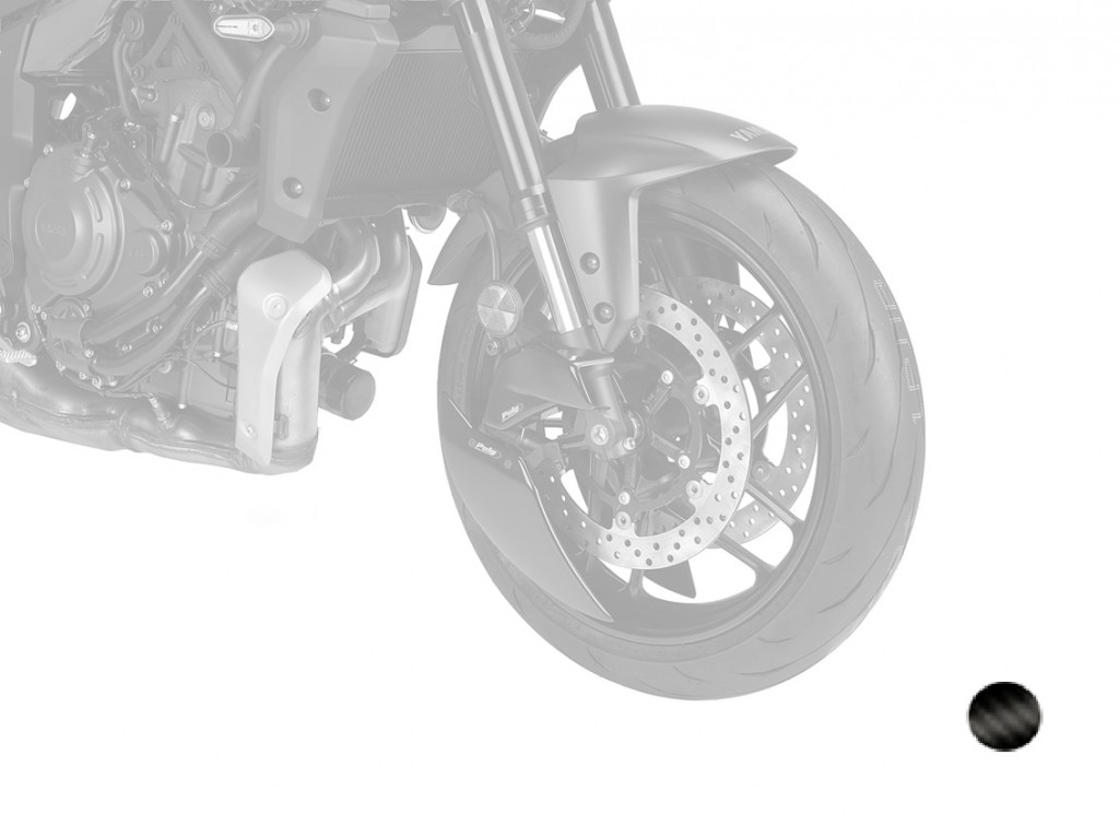 Aero wheel deflector PUIG 22657J matt black