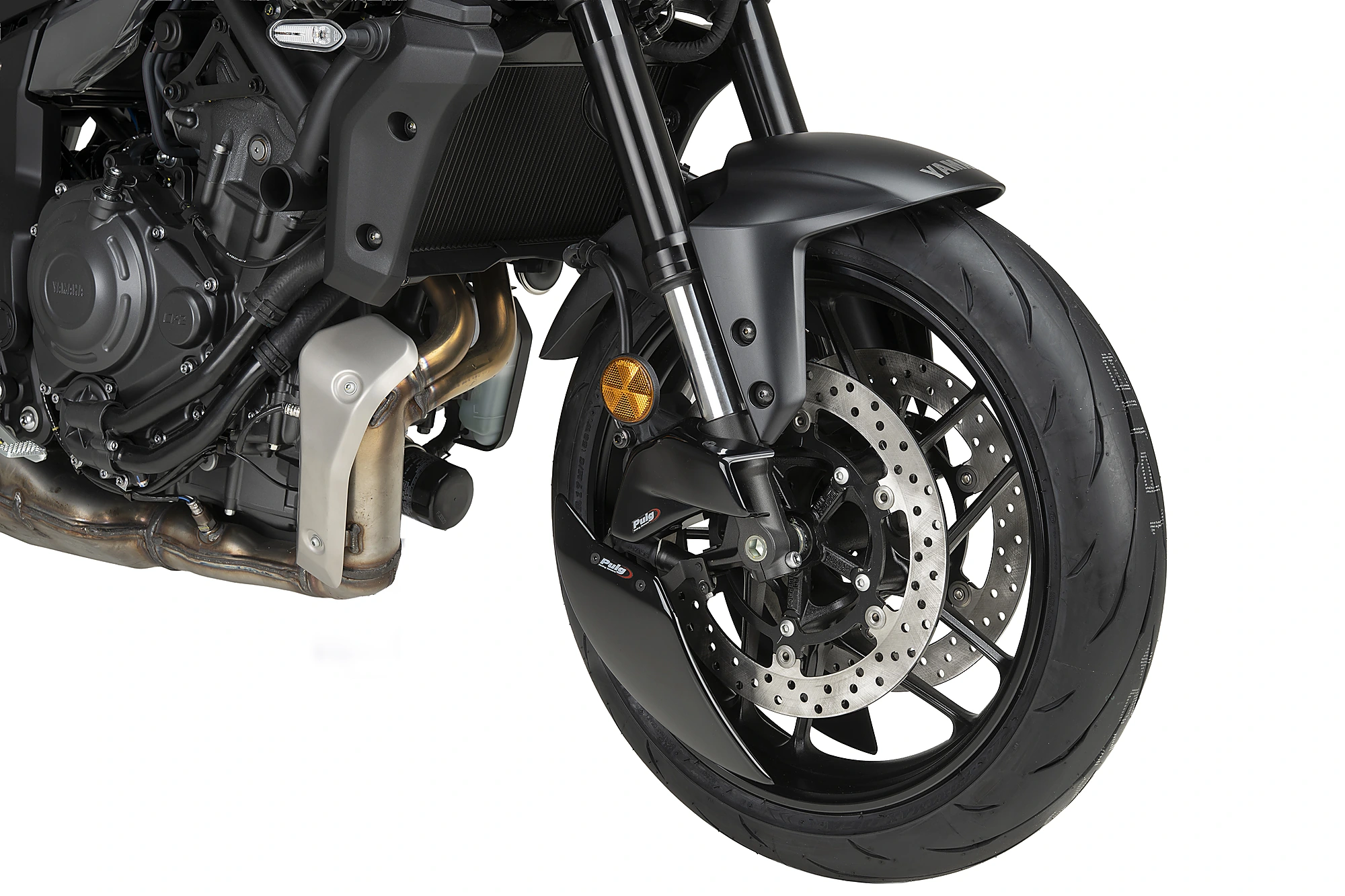 Aero wheel deflector PUIG 22657N Crni