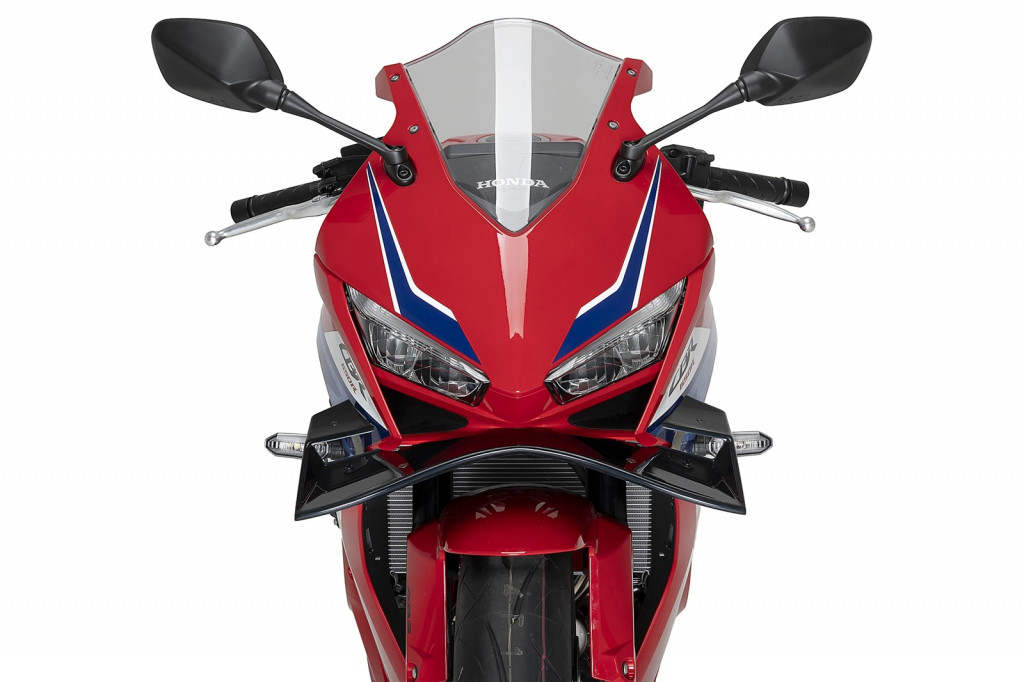 Frontal spoilers PUIG GP 22661N Crni for HONDA CBR 650 R 2024-2026