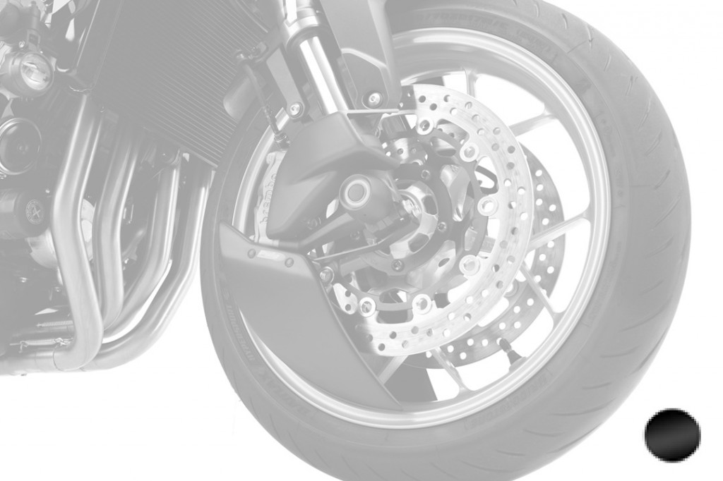Aero wheel deflector PUIG 22666N Crni