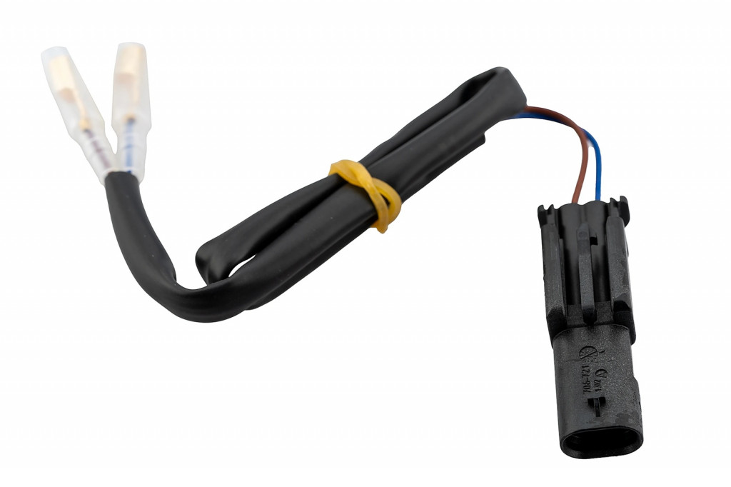 Wiring kit PUIG Plug&Play 22673N for license plate light Crni