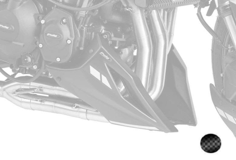 Engine spoiler PUIG 22732C carbon look