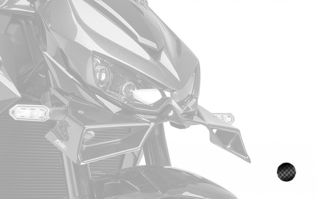 Frontal spoilers PUIG NAKED 22782C carbon look