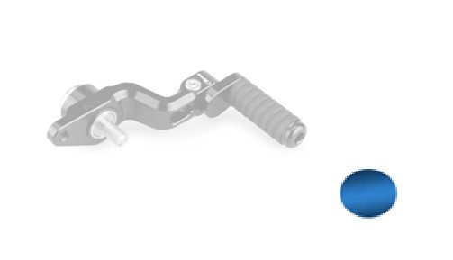 Gear shift pedal PUIG 22816A plavi adjustable