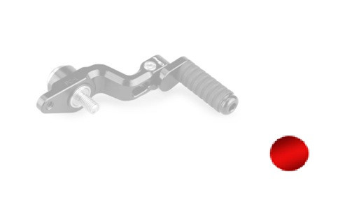 Gear shift pedal PUIG 22816R crven adjustable