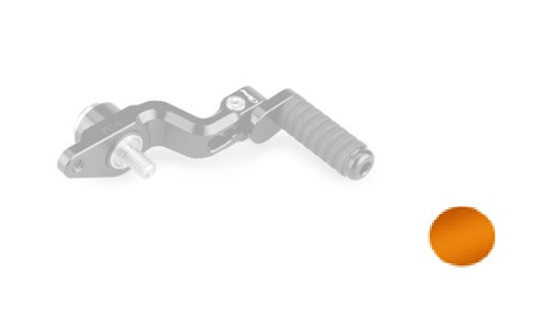 Gear shift pedal PUIG 22816T orange adjustable