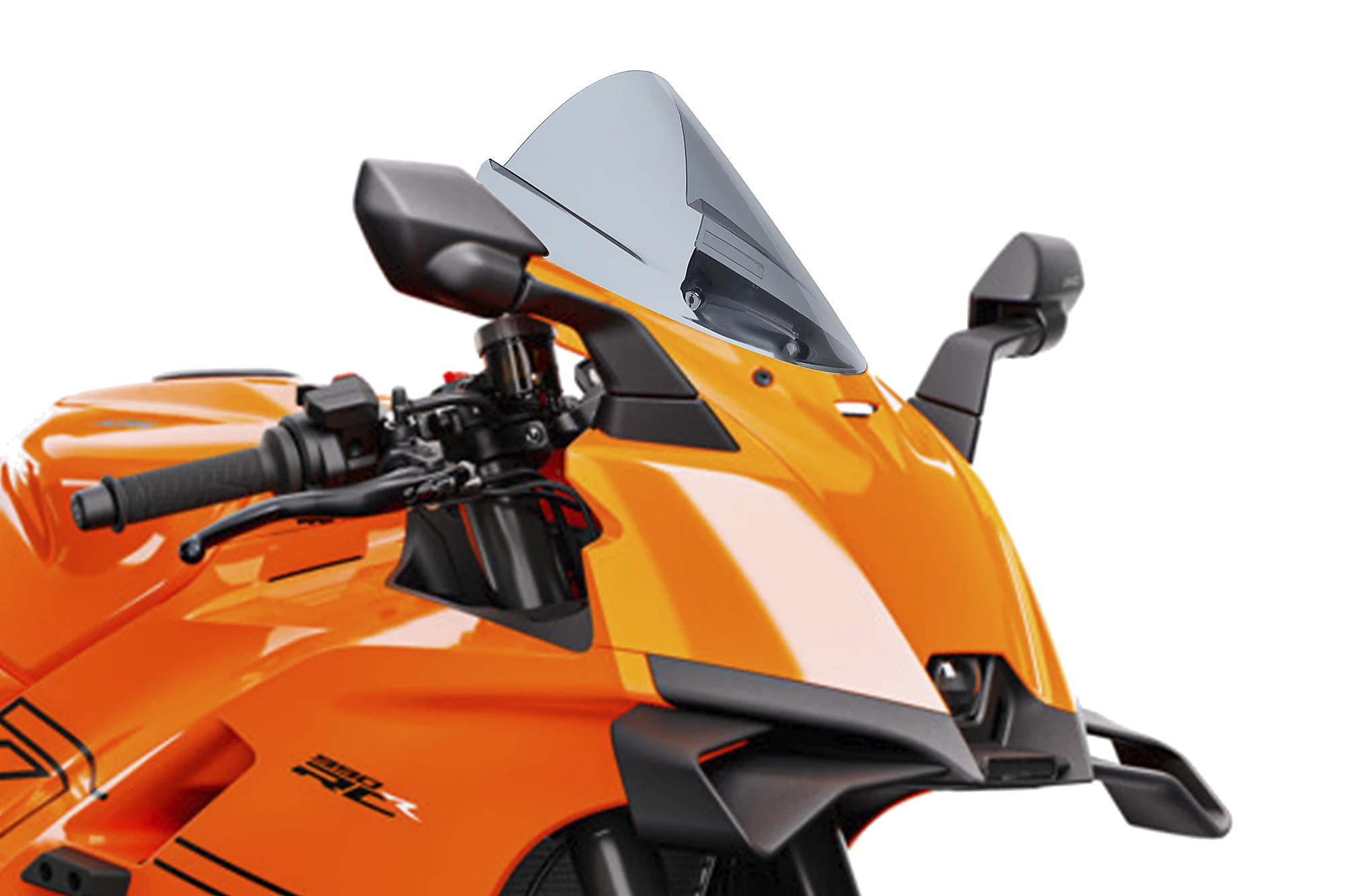 Windscreen PUIG Z-RACING 22917H smoke for KTM 990 RC R 2026